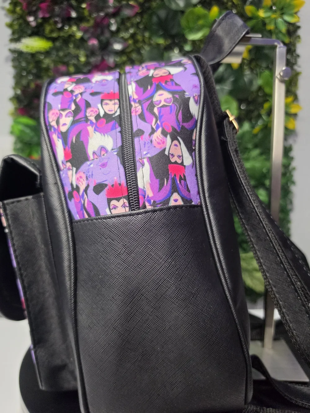 Disney Maleficent Black & Purple Mini Backpack